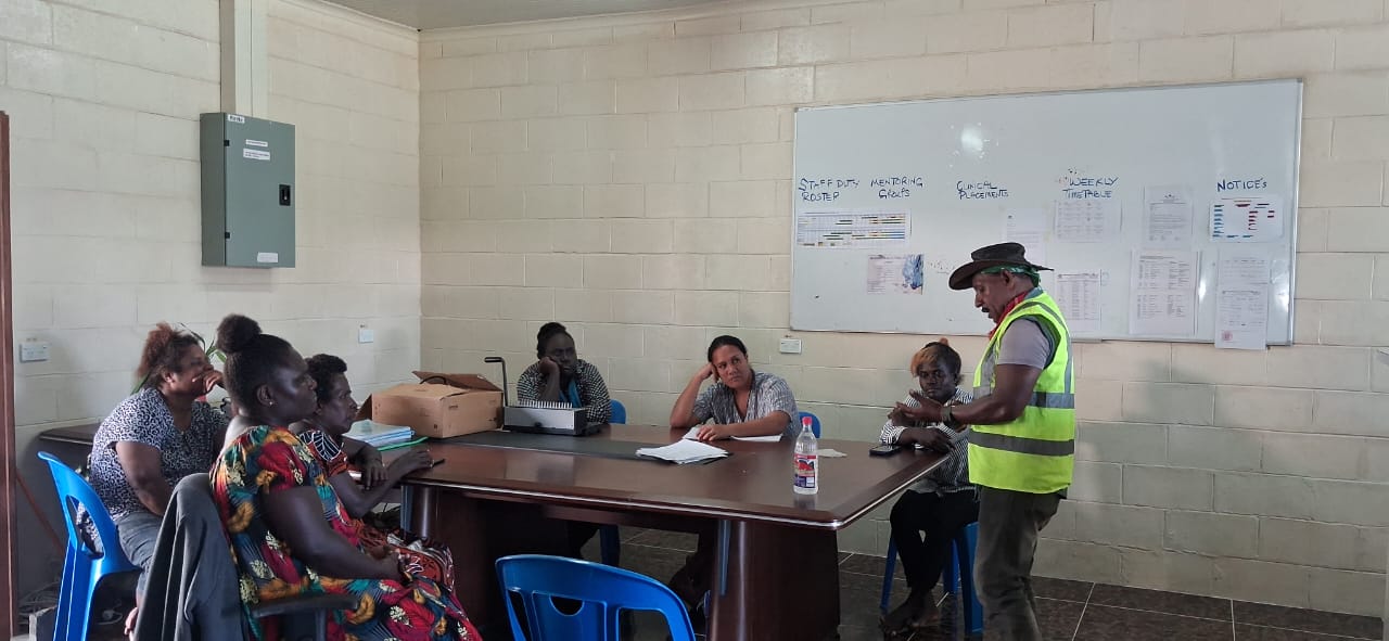 ICT SERVICE BRIEFING AT BOUGAINVILLE COLLEGE OF NURSING